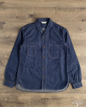 Orgueil - OR-5127 Shawl Collar Denim Work Shirt