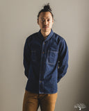 Orgueil - OR-5127 Shawl Collar Denim Work Shirt