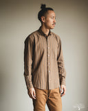 Orgueil - OR-5129 Windsor Collar Shirt - Brown