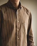 Orgueil - OR-5129 Windsor Collar Shirt - Brown