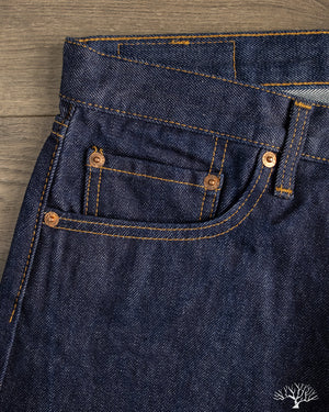 orSlow - 101 Dad's Fit Denim - One Wash – Withered Fig