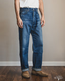 orSlow 101B Dad's Fit Vintage Washed Denim - Vintage Indigo