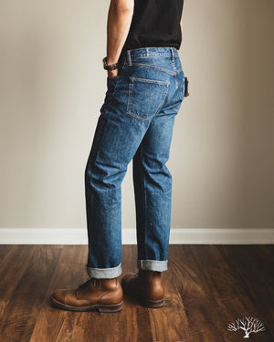 orSlow 105 Standard Fit Selvedge Denim - Two Year Wash
