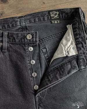 orSlow - 105 Standard Fit Denim - 90's Black Stone Denim