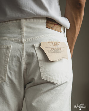 orSlow - 105 Standard Fit Denim - White – Withered Fig