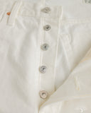 orSlow 105 Standard Fit Denim - White