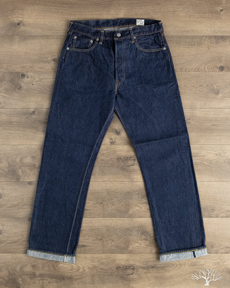 orSlow - 105 Standard Fit Selvedge Denim - One Wash – Withered Fig