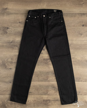 orSlow - 107 Ivy Fit Black Denim – Withered Fig