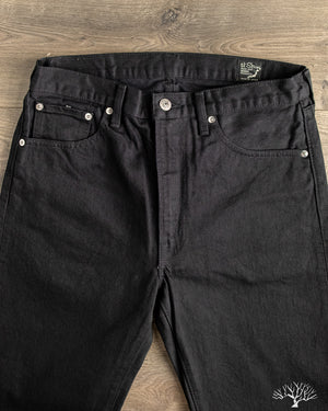 orSlow - 107 Ivy Fit Black Denim – Withered Fig