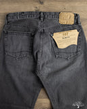 orSlow 107 Ivy Fit Denim - 90's Black Stone Denim