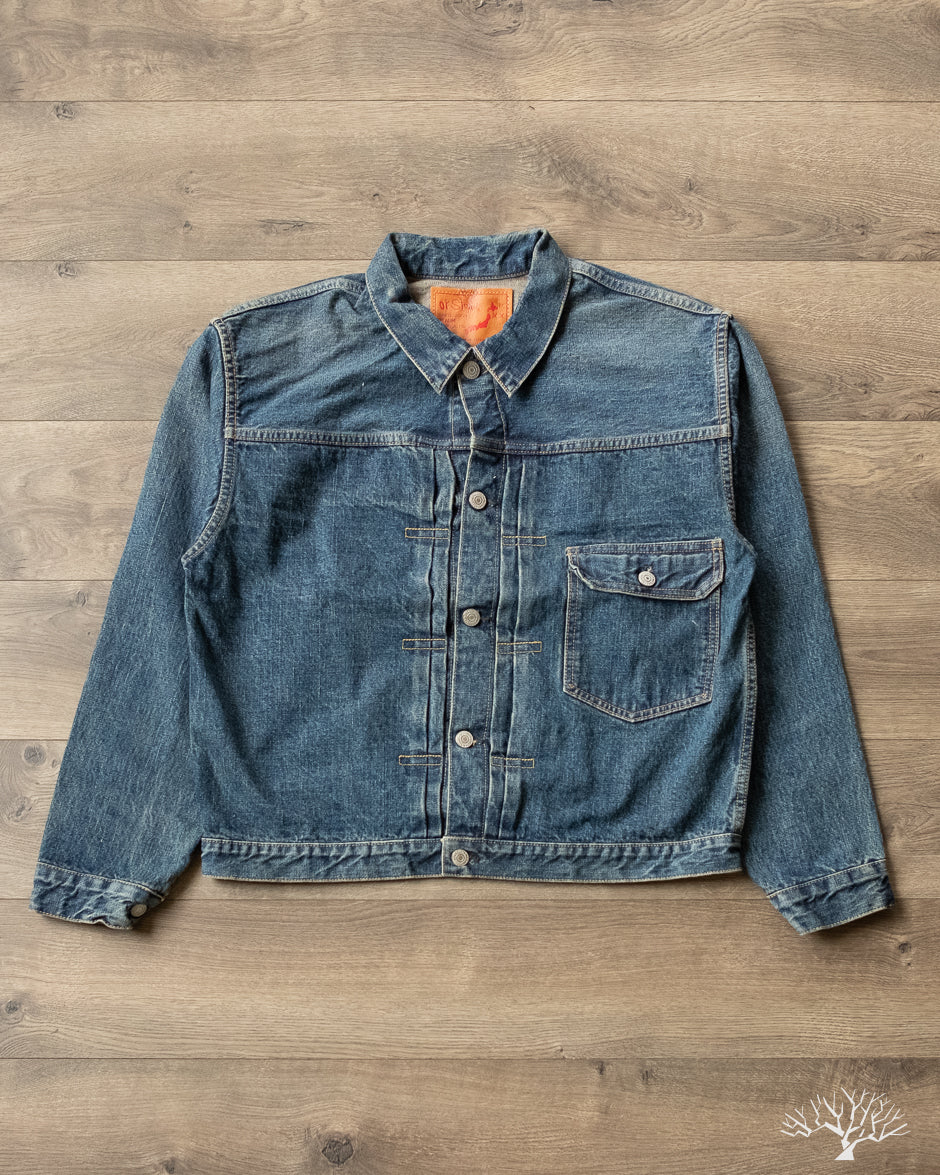 orSlow - 1940's Type 1 Denim Jacket - Two Year Wash – Withered Fig