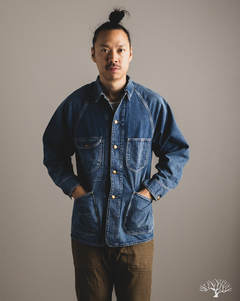 orSlow 1950's Coverall Used Wash - Denim Used