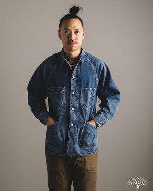 orSlow - 1950's Coverall Used Wash - Denim Used – Withered Fig