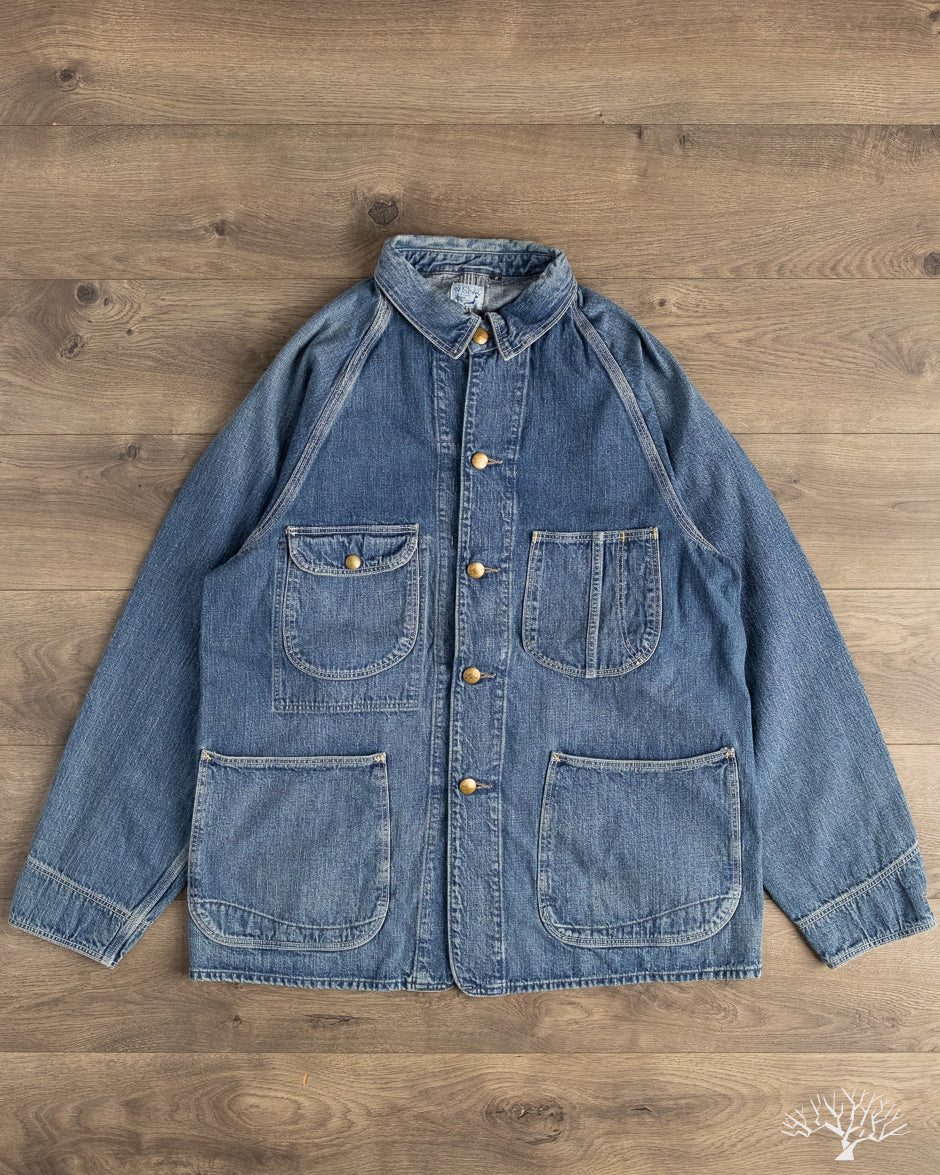 orSlow 1950's Coverall Used Wash - Denim Used