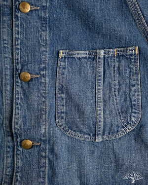 orSlow - 1950's Coverall Used Wash - Denim Used – Withered Fig