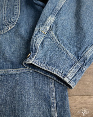 orSlow - 1950's Coverall Used Wash - Denim Used – Withered Fig
