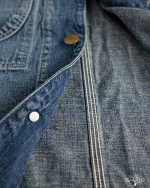 orSlow - 1950's Coverall Used Wash - Denim Used – Withered Fig