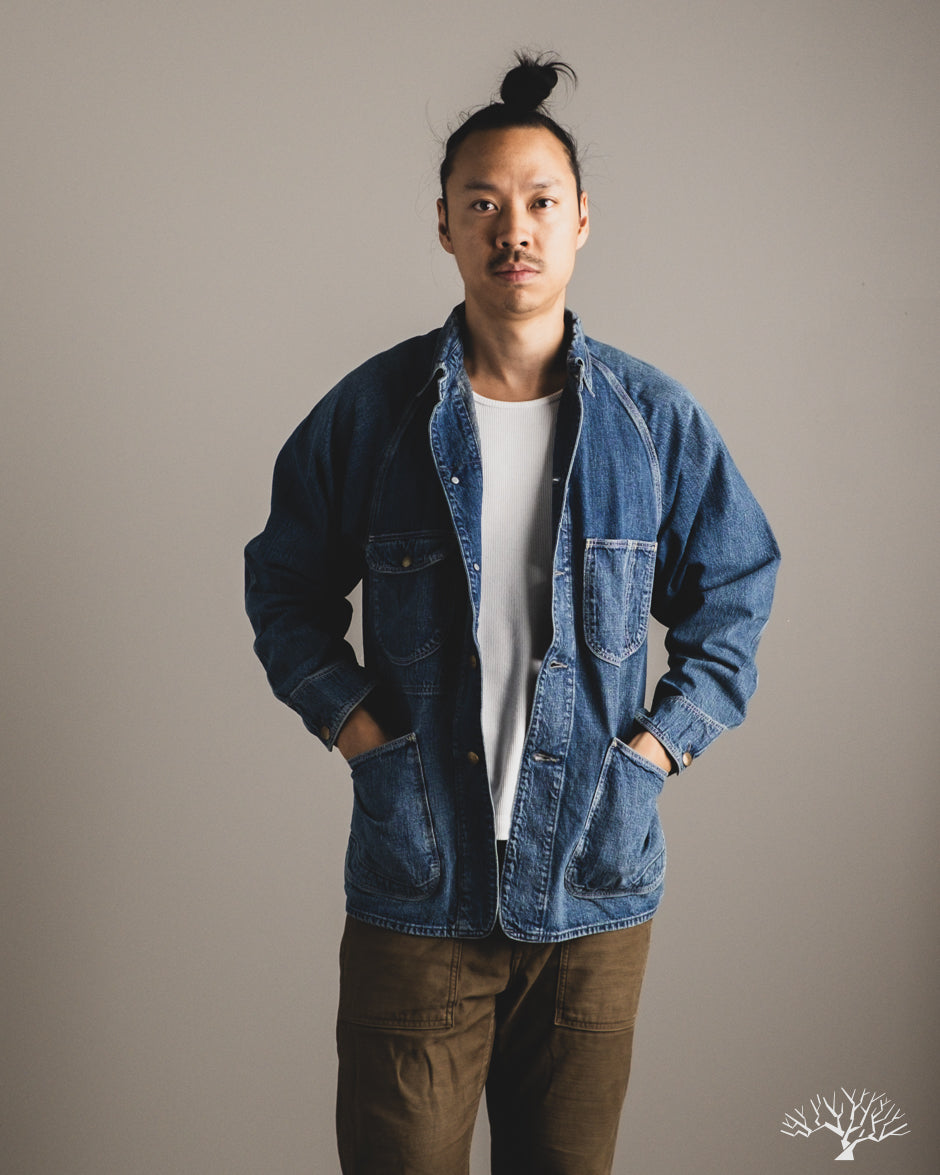 orSlow 1950's Coverall Used Wash - Denim Used