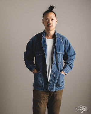 orSlow - 1950's Coverall Used Wash - Denim Used – Withered Fig