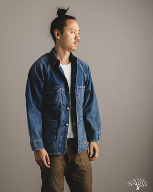 orSlow - 1950's Coverall Used Wash - Denim Used – Withered Fig
