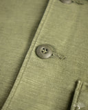 orSlow 4 Pocket U.S. Army Fatigue Shirt - Dark Olive Stone