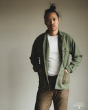 orSlow 4 Pocket U.S. Army Fatigue Shirt - Dark Olive Stone