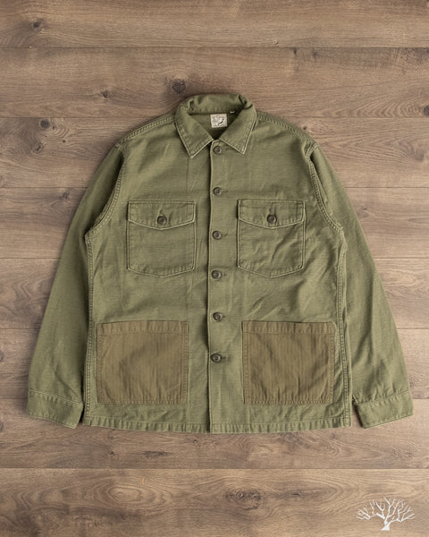 orSlow U.S Army Fatigue Shirt サイズ1 orSlow - U.S. Army Fatigue Shirt - Green – Withered Fig
