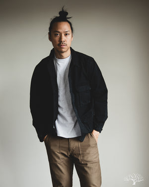 ジャケット・アウター orSlow / STONE BLACK B.D.U JACKET orSlow - B.D.U. Jacket - Black Stone – Withered Fig