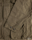 orSlow - B.D.U. Stone Washed Jacket - Coffee Brown