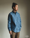 orSlow Chambray Standard Button Down Shirt