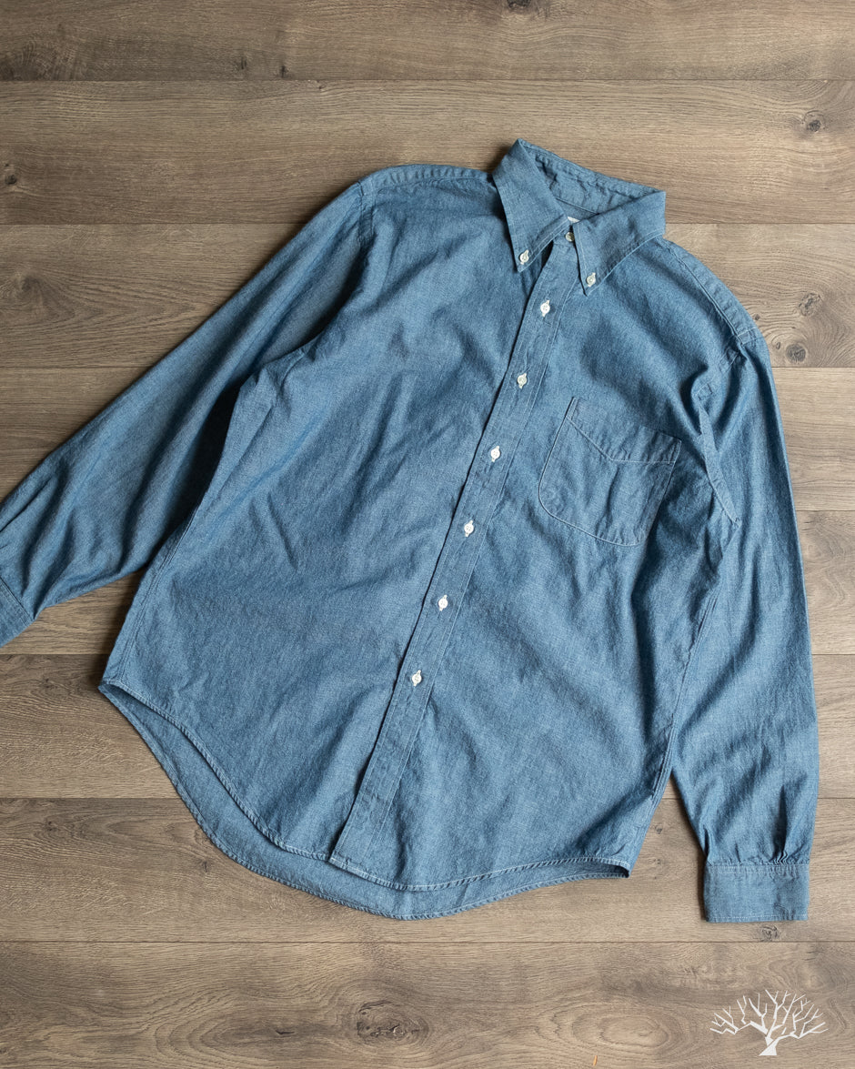 orSlow Chambray Standard Button Down Shirt