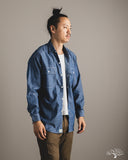 orSlow Chambray Work Shirt w/ Flap Pocket