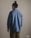 orSlow Chambray Work Shirt w/ Flap Pocket