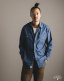 orSlow Chambray Work Shirt w/ Flap Pocket