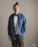 orSlow Chambray Work Shirt w/ Flap Pocket