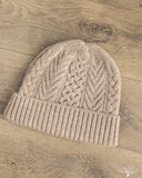 orSlow Classic Aran Beanie - Beige