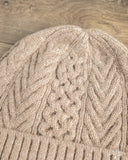 orSlow Classic Aran Beanie - Beige