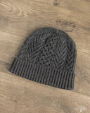 orSlow Classic Aran Beanie - Charcoal Grey