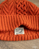 orSlow Classic Aran Beanie - Orange