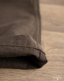 orSlow Cotton Linen Moleskin Fatigue Pants - Charcoal Gray