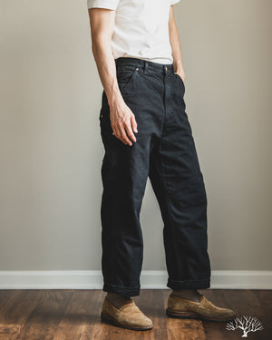 orSlow - Dad's Fit Oxford Painter Pants - Black – Withered Fig