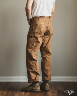orSlow - Dad's Fit Oxford Painter Pants - Brown – Withered Fig