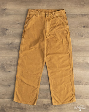 orSlow - Dad's Fit Oxford Painter Pants - Brown – Withered Fig
