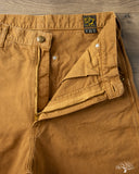 orSlow Dad's Fit Oxford Painter Pants - Brown
