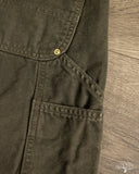orSlow Dad's Fit Oxford Painter Pants - Coffee Brown Stone