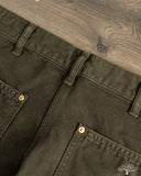 orSlow Dad's Fit Oxford Painter Pants - Coffee Brown Stone