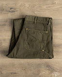 orSlow Dad's Fit Oxford Painter Pants - Coffee Brown Stone