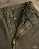 orSlow Dad's Fit Oxford Painter Pants - Coffee Brown Stone