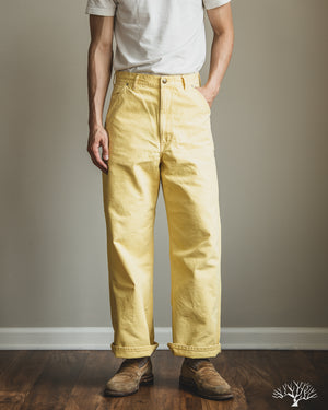 orSlow - Dad's Fit Oxford Painter Pants - Egg – Withered Fig orSlow - Dad's Fit Oxford Painter Pants - Egg – Withered Fig