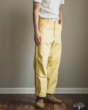 orSlow - Dad's Fit Oxford Painter Pants - Egg – Withered Fig